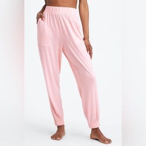 *5/$20 Fabletics RestoreKnit Tapered Pant in light pink